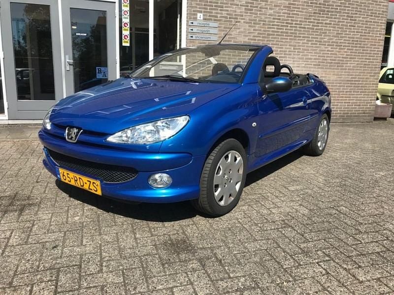 Occasion Peugeot 206 CC 2005 Blauw (metallic) Cabriolet