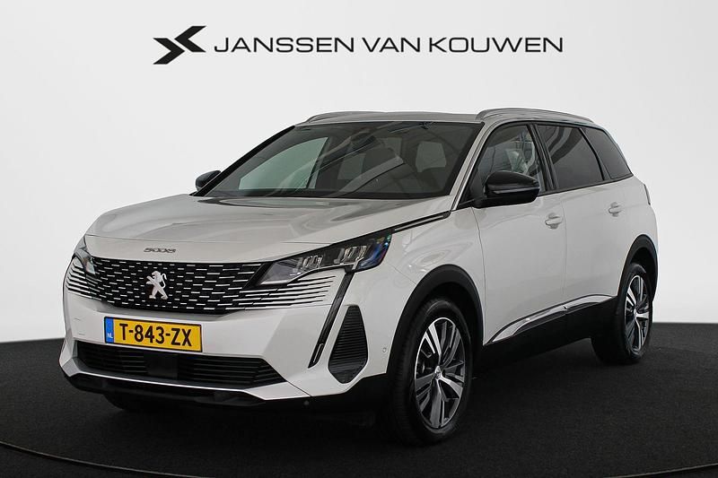 Wit Occasion 2023 Peugeot 5008 Allure SUV | € 30.885 (Super prijs) - Afbeelding 1/4