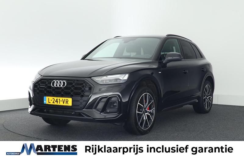 Zwart Occasion 2021 Audi Q5 S-Line SUV | € 36.949 (Eerlijke prijs) - Afbeelding 1/4