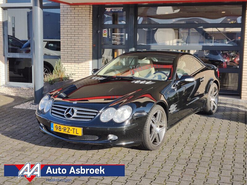 Zwart Gebruikt 2006 Mercedes SL500 Cabriolet | € 25.950 - Afbeelding 1/4
