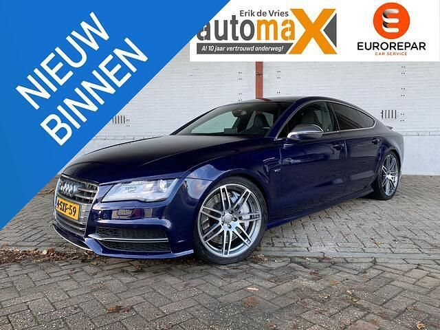 Blauw Gebruikt 2014 Audi S7 Sportback S-Line Hatchback | € 36.900 - Afbeelding 1/4