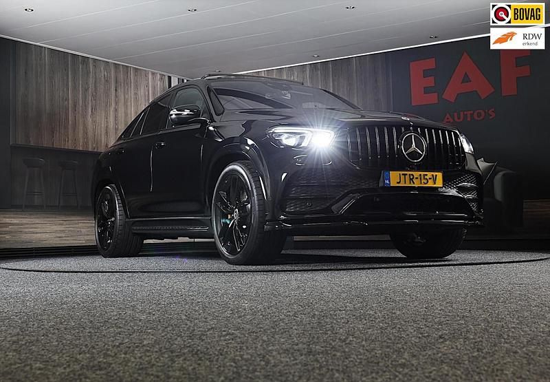 Zwart Occasion 2022 Mercedes GLE350 AMG Coupé | € 79.850 (Duur) - Afbeelding 1/3