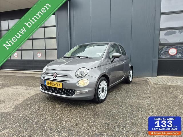 Grijs Gebruikt 2020 Fiat 500 Lounge Hatchback | € 9.750 (Eerlijke prijs) - Afbeelding 1/4