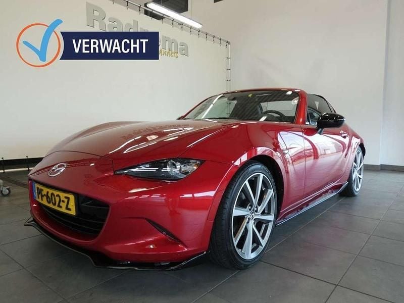 Rood, metallic lak Gebruikt 2017 Mazda MX5 Cabriolet | € 25.980 (Duur) - Afbeelding 1/4