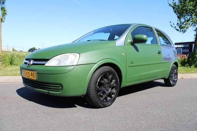 Groen Gebruikt 2002 Opel Corsa Njoy Hatchback | € 799 (Goede deal) - Afbeelding 1/4