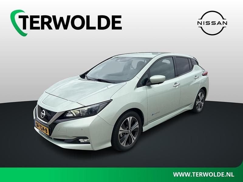 Grijs Gebruikt 2018 Nissan Leaf Hatchback | € 11.900 (Eerlijke prijs) - Afbeelding 1/4