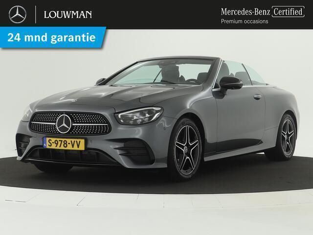 Grijs Gebruikt 2023 Mercedes E200 AMG line Cabriolet | € 71.745 - Afbeelding 1/3