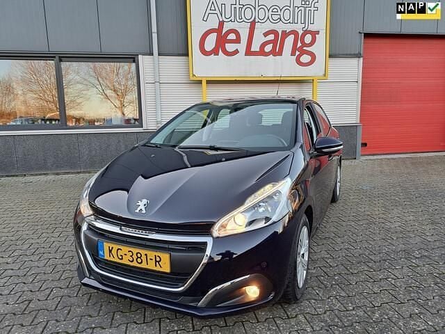Blauw (metallic) Gebruikt 2016 Peugeot 208 Hatchback | € 6.750 (Goede deal) - Afbeelding 1/4