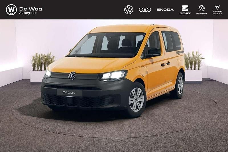 Geel Nieuw 2025 VW Caddy MPV | € 38.500 (Duur) - Afbeelding 1/4