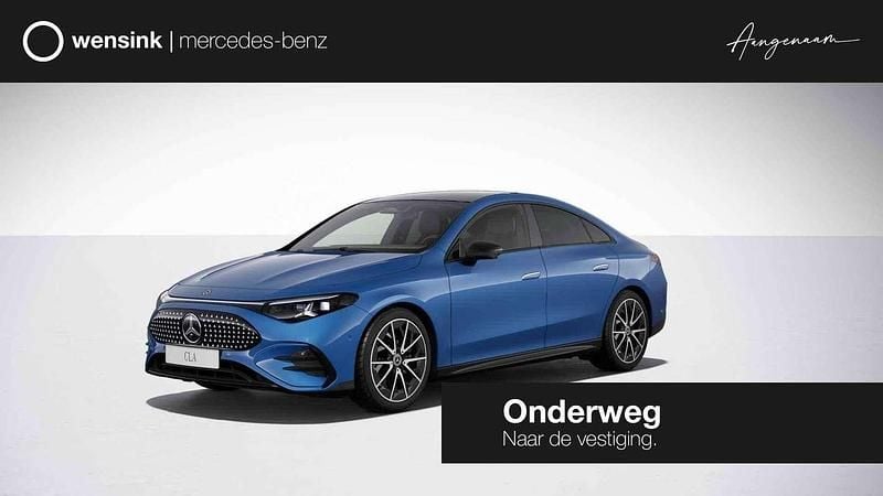 Blauw Nieuw 2025 Mercedes 250 Edition Sedan | € 60.959 (Eerlijke prijs) - Afbeelding 1/4
