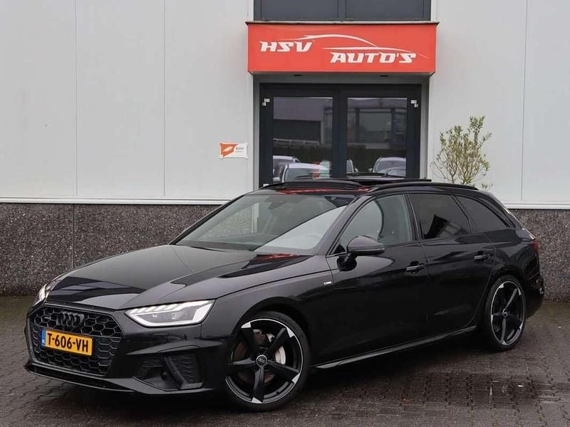 Occasion Audi A4 S-Line 204 PK (150 kW) 2022 Zwart Stationwagen