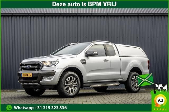 Zilver Gebruikt 2018 Ford Ranger Wildtrack Pickup | € 23.950 (Super prijs) - Afbeelding 1/4