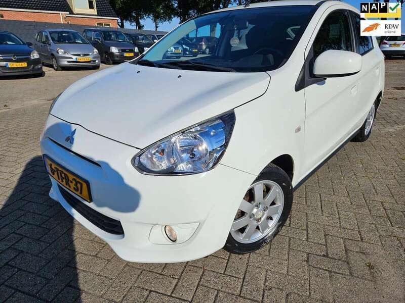 Wit Gebruikt 2014 Mitsubishi Space Star Intense Hatchback | € 4.950 (Eerlijke prijs) - Afbeelding 1/4