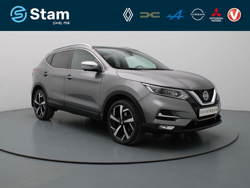 Grijs Gebruikt 2018 Nissan Qashqai Tekna+ SUV | € 18.490 (Eerlijke prijs) - Afbeelding 1/4