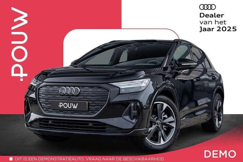 Zwart Gebruikt 2025 Audi Q4 e-tron Comfort SUV | € 55.900 (Duur) - Afbeelding 1/4