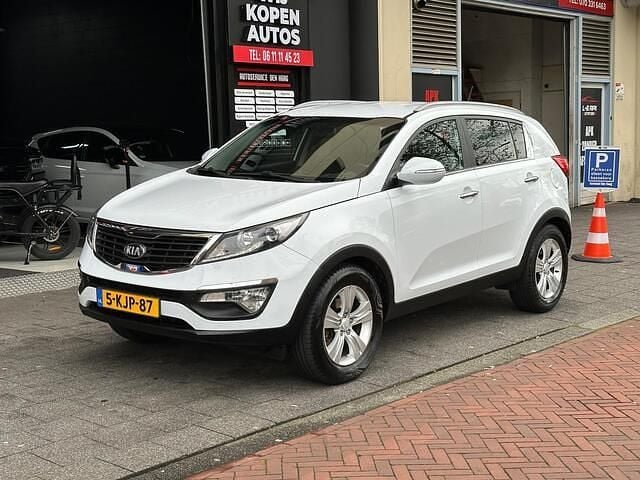 Wit Gebruikt 2013 Kia Sportage Plus SUV | € 7.450 (Goede deal) - Afbeelding 1/4