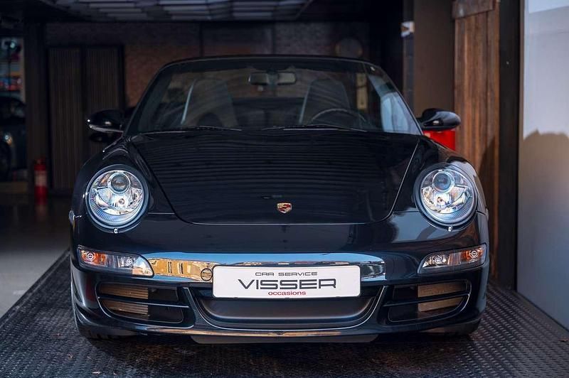 Zwart Gebruikt 2007 Porsche 911 Carrera 4S Cabriolet Cabriolet | € 61.000 (Eerlijke prijs) - Afbeelding 1/4
