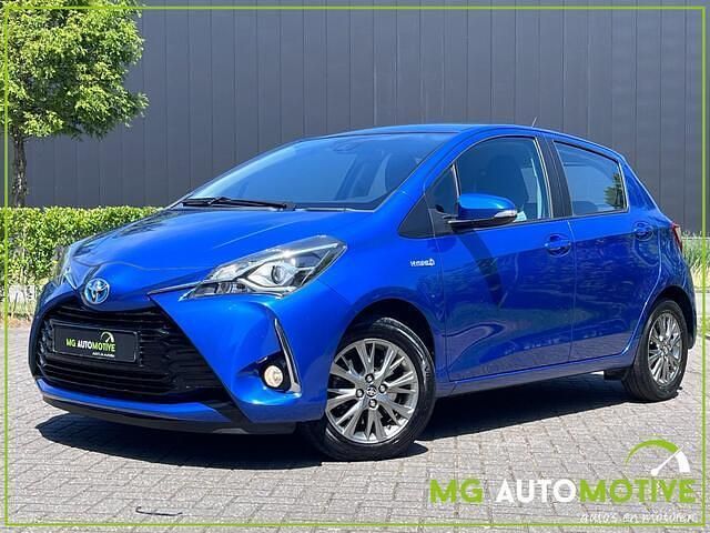 Blauw Gebruikt 2018 Toyota Yaris Design Hatchback | € 14.450 (Eerlijke prijs) - Afbeelding 1/4