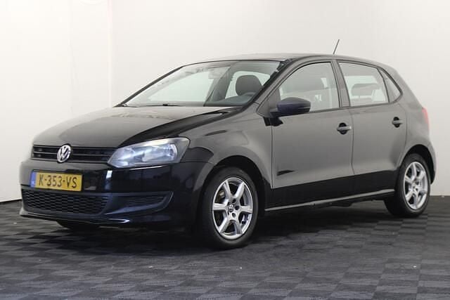 Zwart Gebruikt 2010 VW Polo Hatchback | € 3.999 (Goede deal) - Afbeelding 1/4