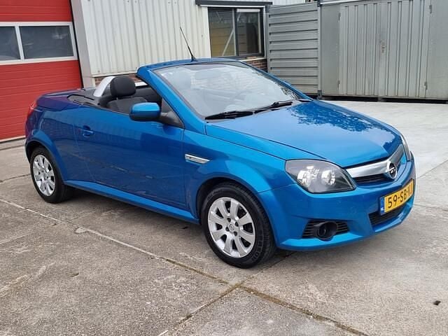 Occasion Opel Tigra Sport 90 PK (66 kW) 2005 Blauw Cabriolet