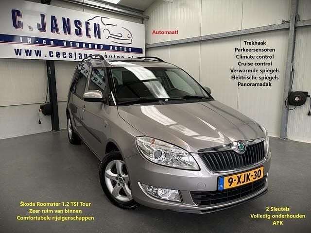 Geel Occasion 2012 Skoda Roomster Tour MPV | € 6.450 (Duur) - Afbeelding 1/4