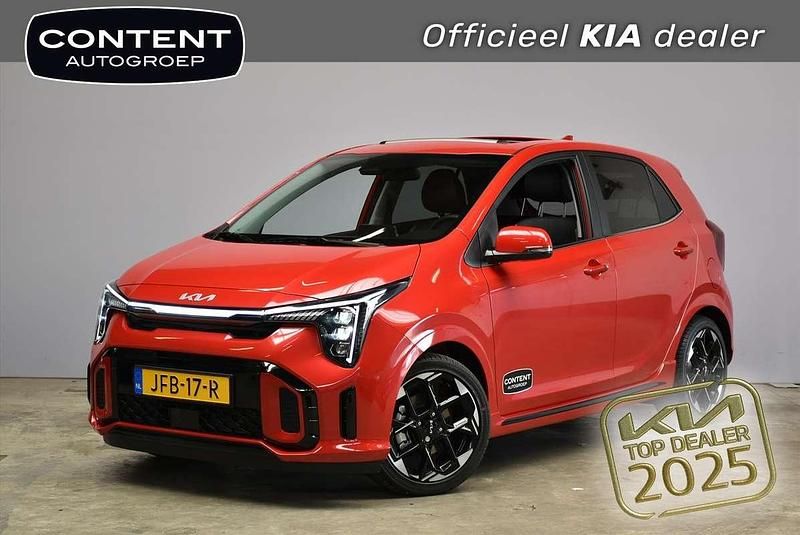 Rood Occasion 2025 Kia Picanto GT-Line Hatchback | € 22.940 (Duur) - Afbeelding 1/4