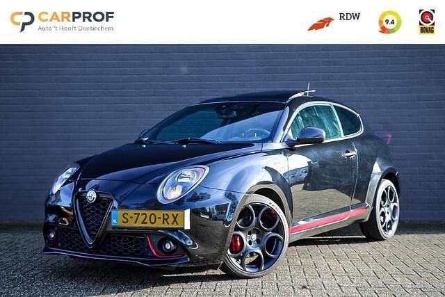 Zwart Occasion 2018 Alfa Romeo MiTo Veloce Hatchback | € 17.850 (Duur) - Afbeelding 1/4