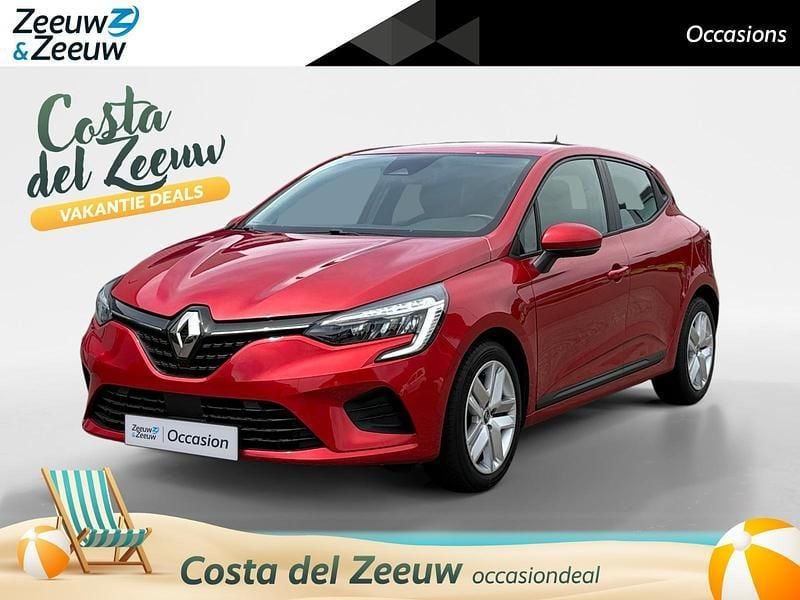 Rood Gebruikt 2021 Renault Clio V Zen Hatchback | € 12.995 (Eerlijke prijs) - Afbeelding 1/2