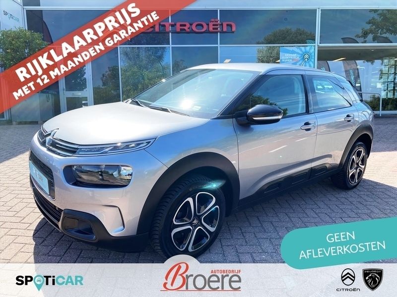 Grijs Gebruikt 2020 Citroën C4 Cactus Feel Hatchback | € 13.900 (Eerlijke prijs) - Afbeelding 1/4