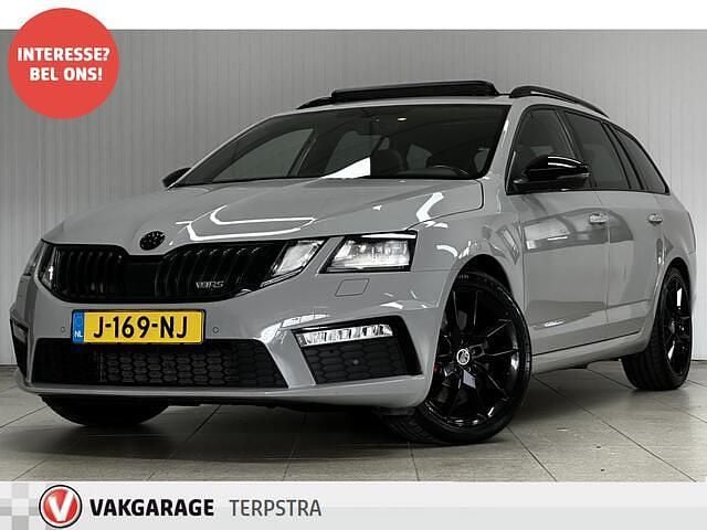Grijs Gebruikt 2017 Skoda Octavia Business Line Stationwagen | € 14.995 (Super prijs) - Afbeelding 1/4