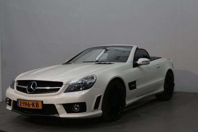 Wit Gebruikt 2002 Mercedes SL500 Cabriolet | € 29.950 - Afbeelding 1/4