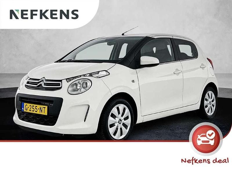Wit Gebruikt 2019 Citroën C1 Feel Hatchback | € 8.225 (Eerlijke prijs) - Afbeelding 1/3