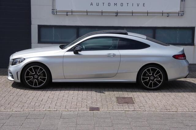 Occasion Mercedes C180 Premium Plus 157 PK (115 kW) 2020 Grijs, metallic lak Coupé