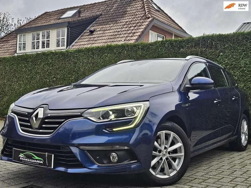 Blauw Gebruikt 2018 Renault Mégane GT Line GT-Line Stationwagen | € 9.999 (Goede deal) - Afbeelding 1/4