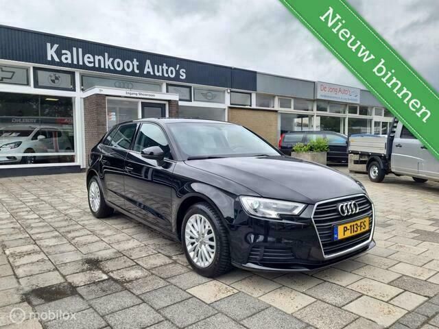 Occasion Audi A3 Sportback S-Line 110 PK (80 kW) 2017 Zwart Hatchback