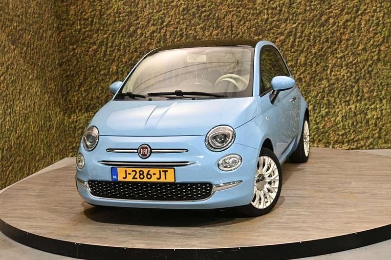 Occasion Fiat 500 Lounge 69 PK (50 kW) 2016 Blauw Hatchback