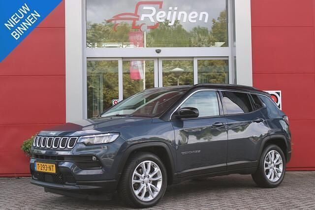 Blauw Gebruikt 2021 Jeep Compass Longitude SUV | € 22.450 (Goede deal) - Afbeelding 1/4