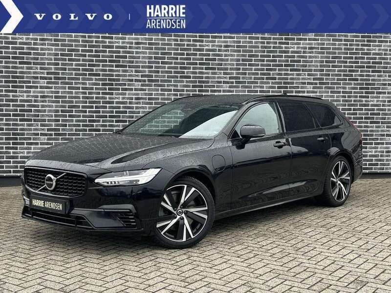Zwart, metallic lak Gebruikt 2022 Volvo V90 R-Design Stationwagen | € 42.399 (Eerlijke prijs) - Afbeelding 1/4
