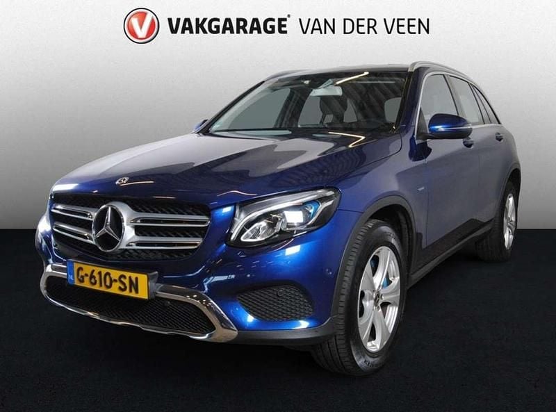 Blauw Occasion 2017 Mercedes GLC350 Prestige SUV | € 22.445 (Super prijs) - Afbeelding 1/4