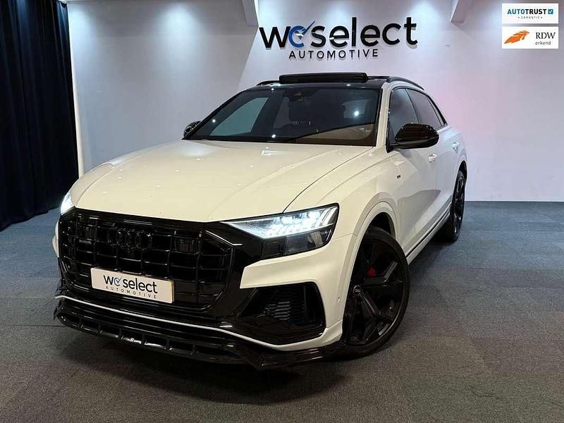 Wit Gebruikt 2018 Audi Q8 S-Line SUV | € 53.950 - Afbeelding 1/4