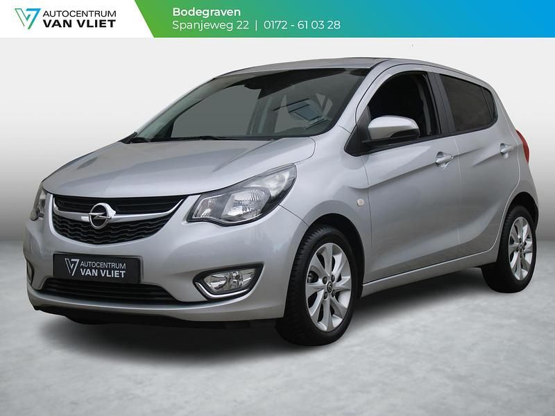 Grijs Gebruikt 2016 Opel Karl Cosmo Hatchback | € 7.299 (Eerlijke prijs) - Afbeelding 1/4