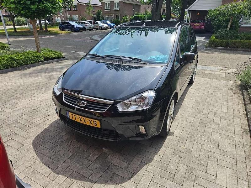 Zwart Gebruikt 2007 Ford C-MAX Titanium MPV | € 1.750 (Super prijs) - Afbeelding 1/4