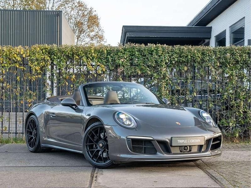 Grijs Gebruikt 2017 Porsche 911 Carrera Cabriolet Sport Cabriolet | € 117.950 (Iets duurder) - Afbeelding 1/4