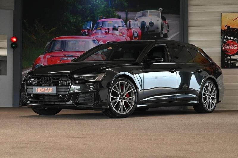Grijs Gebruikt 2020 Audi A6 Competition Stationwagen | € 34.950 (Super prijs) - Afbeelding 1/4