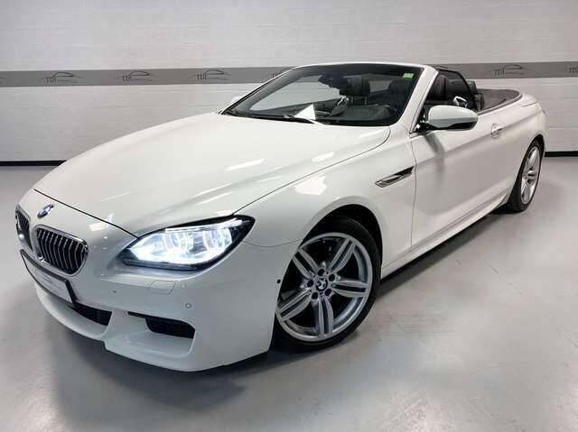 Wit Gebruikt 2012 BMW 640 Cabriolet Cabriolet | € 39.999 - Afbeelding 1/4