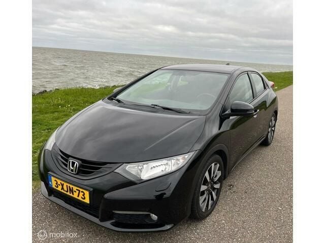 Zwart Gebruikt 2014 Honda Civic Sport Hatchback | € 8.990 (Goede deal) - Afbeelding 1/4