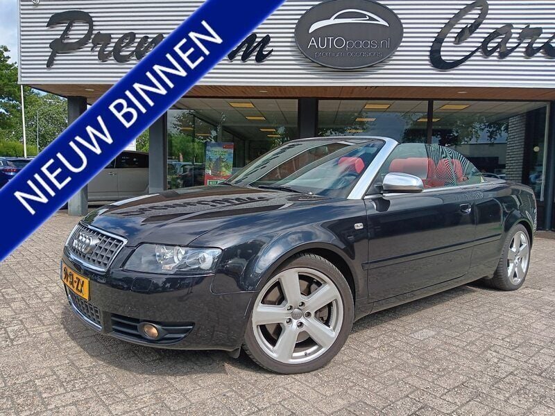 Zwart Gebruikt 2004 Audi A4 Cabriolet Proline Cabriolet | € 11.950 - Afbeelding 1/4