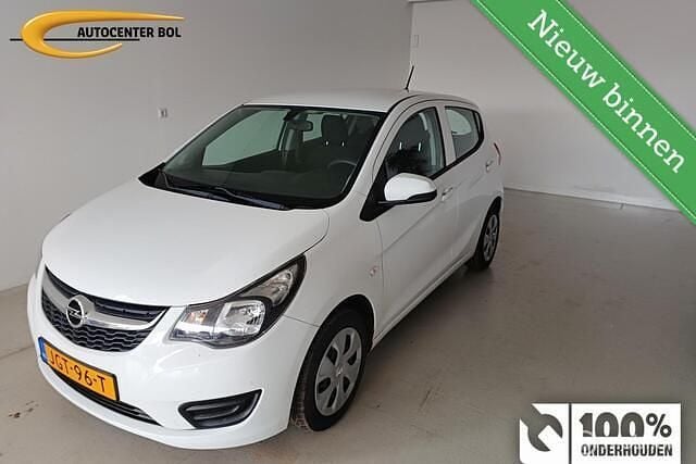 Wit Gebruikt 2017 Opel Karl Hatchback | € 10.850 (Goede deal) - Afbeelding 1/4