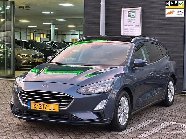Blauw Gebruikt 2021 Ford Focus Business Edition Stationwagen | € 14.999 (Goede deal) - Afbeelding 1/4