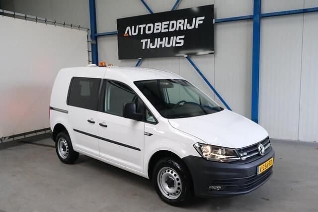Wit Gebruikt 2018 VW Caddy Comfortline MPV | € 15.900 (Eerlijke prijs) - Afbeelding 1/4